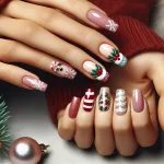 ongle-noel-facile